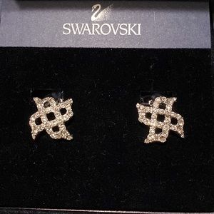 Authentic Swarovski Clip On Earrings